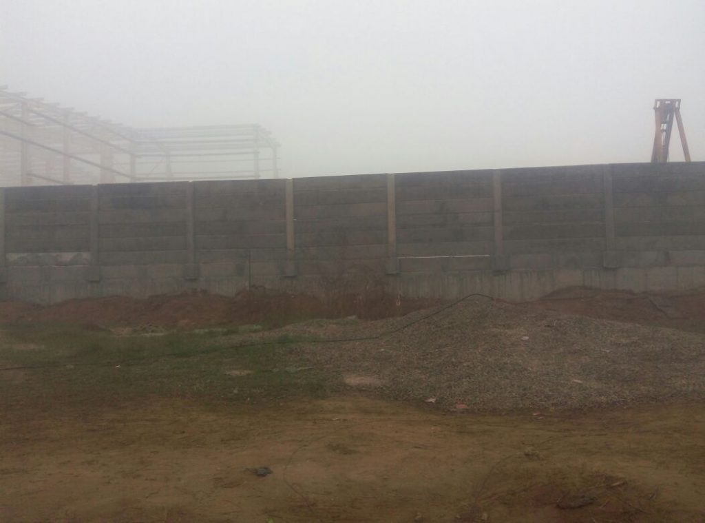Cement Boundary Wall